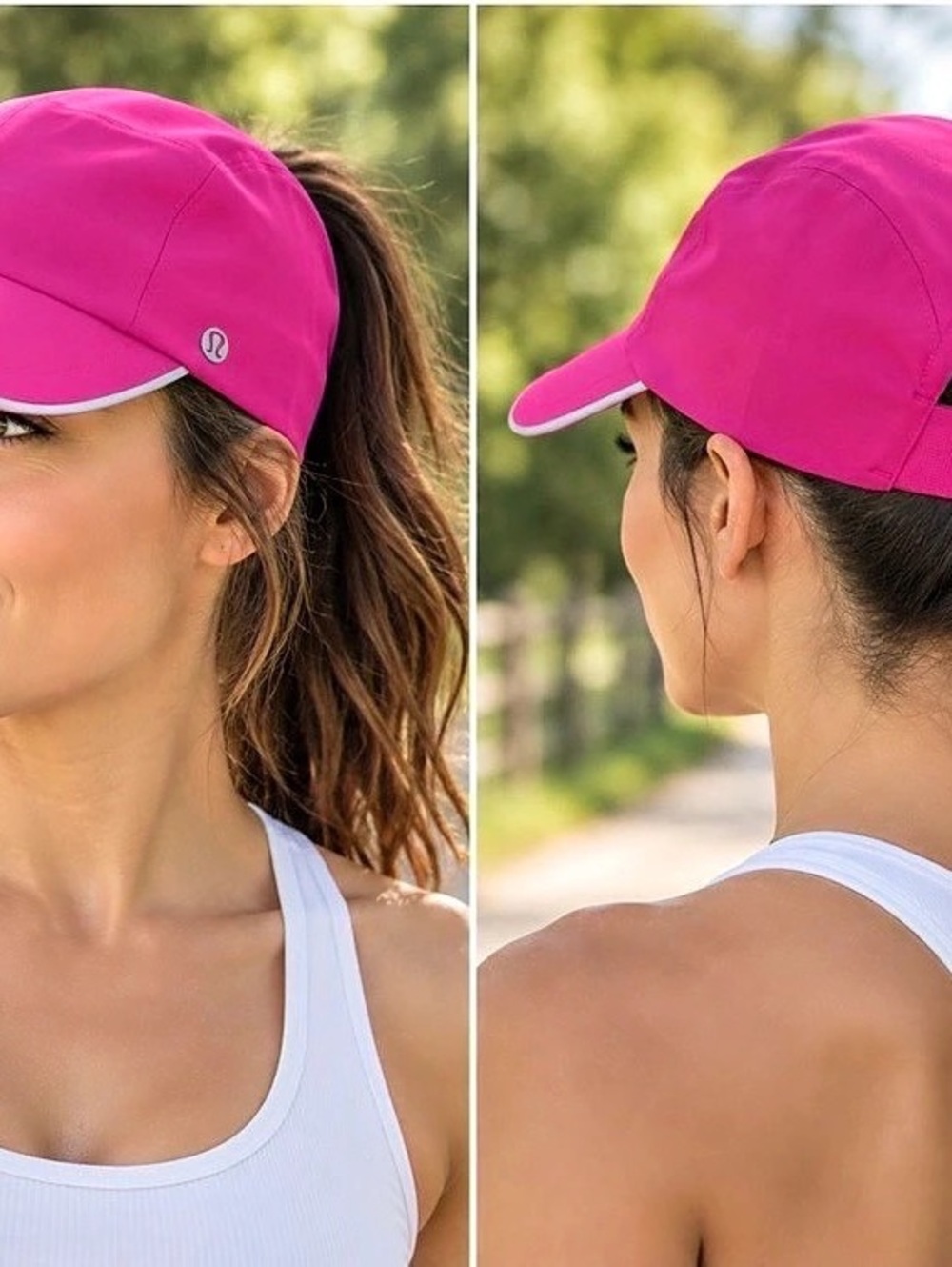 lululemon Fast and Free Run Hat Pink